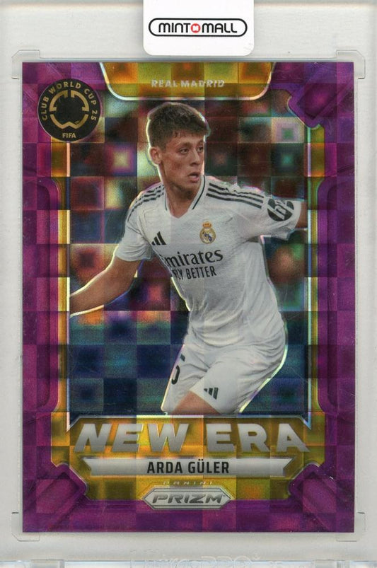 2025 PANINI Prizm FIFA Club World Cup Arda Guler New Era Prizms Purple Pandora collectible card