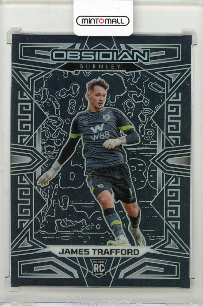 2023-24 PANINI Obsidian James Trafford trading card #29039/120 for Burnley in mint condition