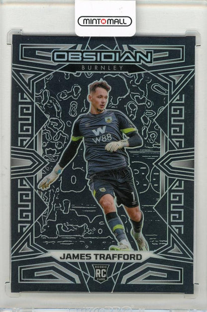 2023-24 PANINI Obsidian James Trafford trading card #29039/120 for Burnley in mint condition