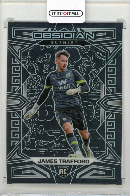 2023-24 PANINI Obsidian James Trafford trading card #29039/120 for Burnley in mint condition