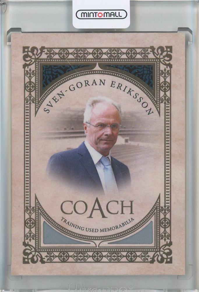 2024 Futera Unique Sven-Goran Eriksson collectible card serial #CH0407/20 in mint condition