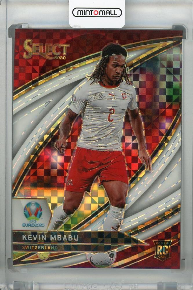 2020 Panini Select UEFA Euro Preview Kevin Mbabu Switzerland Base Field Level White Parallel card numbered 45 of 60