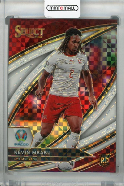 2020 Panini Select UEFA Euro Preview Kevin Mbabu Switzerland Base Field Level White Parallel card numbered 45 of 60