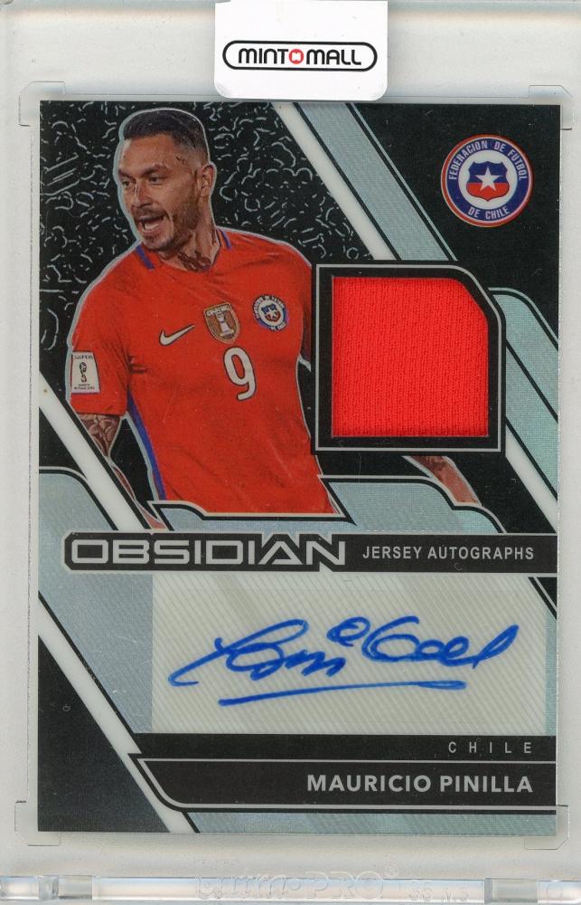 2020-21 PANINI Obsidian Mauricio Pinilla Jersey Autographs card serial #14092/149 from Chile