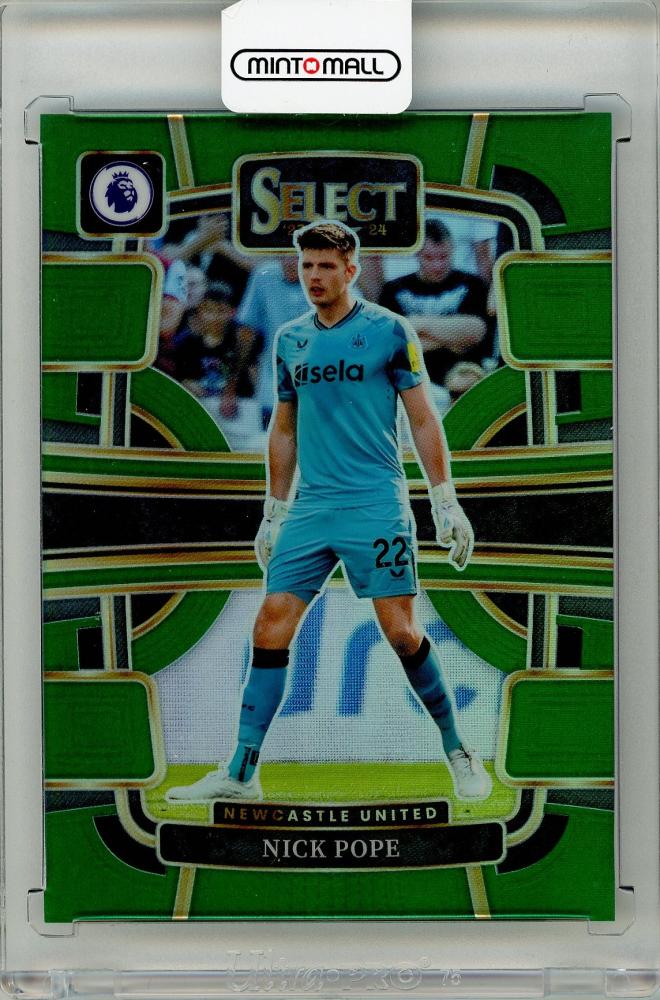 2023-24 PANINI Select Premier League Nick Pope Green soccer card #753/5 from Newcastle United