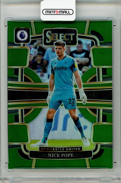 2023-24 PANINI Select Premier League Nick Pope Green soccer card #753/5 from Newcastle United