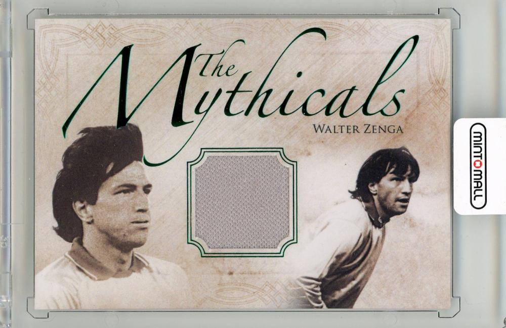 2024 FUTERA Unique Walter Zenga The Mythicals football card numbered MY1501/14 from Italy