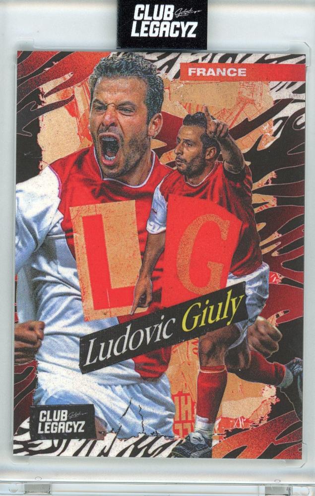 2026 CLUB LEGACYZ Icons 3rd Edition Ludovic Giuly Shifters Standard Edition collectible card #NNO197/200