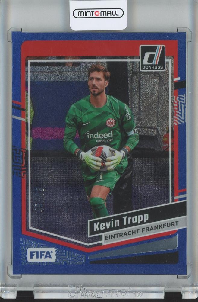 2023-24 DONRUSS SOCCER Kevin Trapp Base Blue #14345 49 trading card Eintracht Frankfurt