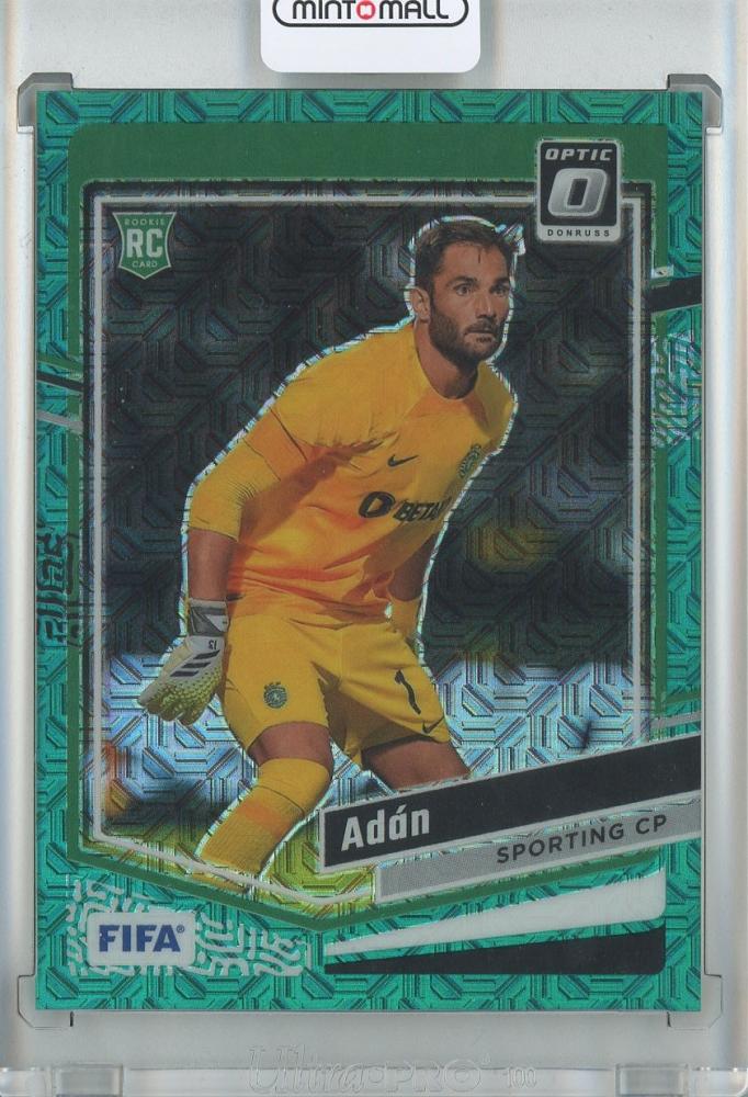 2023-24 DONRUSS SOCCER Antonio Adan Base optic teal mojo trading card Sporting CP model 16012/49