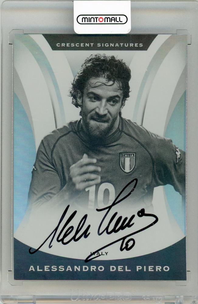 2017 Panini Nobility Alessandro Del Piero Crescent Signature On Card trading card model CS-ADP from Italy