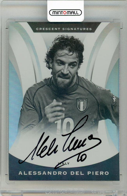 2017 Panini Nobility Alessandro Del Piero Crescent Signature On Card trading card model CS-ADP from Italy