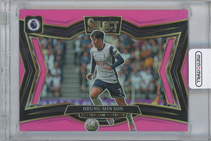 2024-25 PANINI Select English Premier League Pink card #237 featuring HEUNG-MIN SON of Tottenham Hotspur