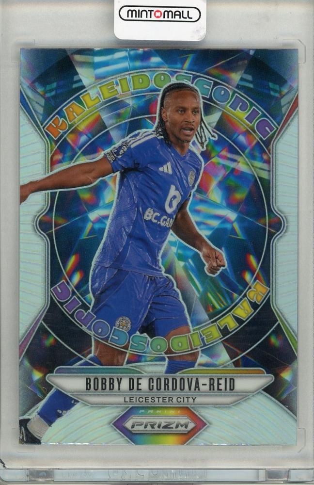 2024-2025 PANIINI PRIZM Bobby De Cordova-Reid Leicester City trading card front view