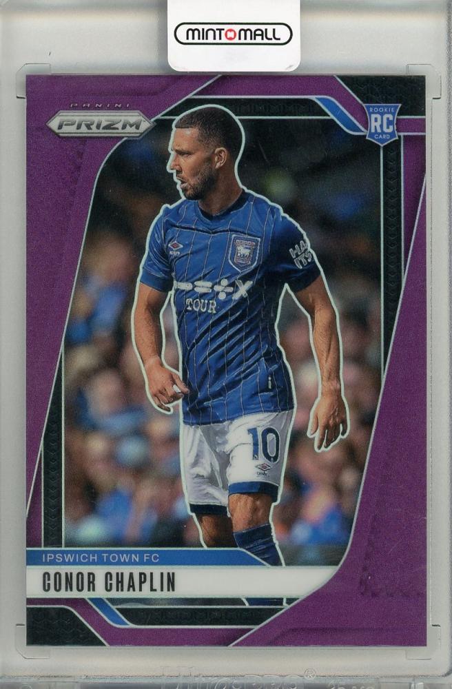 2024-25 PANINI PRIZM Conor Chaplin Ipswich TownFC football trading card in mint condition