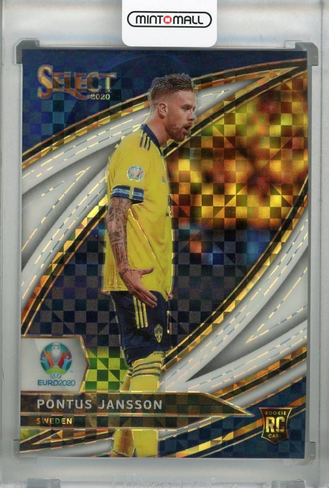 2020 Panini Select UEFA Euro Preview Sweden Pontus Jansson Base Field Level White RC card number 53 of 60