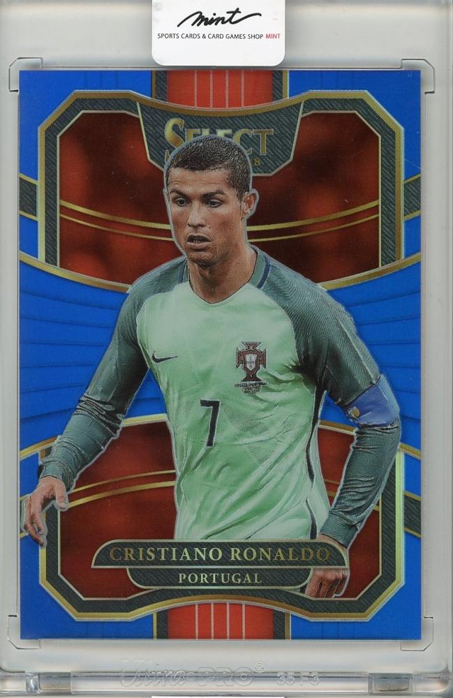2017-18 PANINI SELECT Cristiano Ronaldo trading card number 33024 out of 299 from Portugal