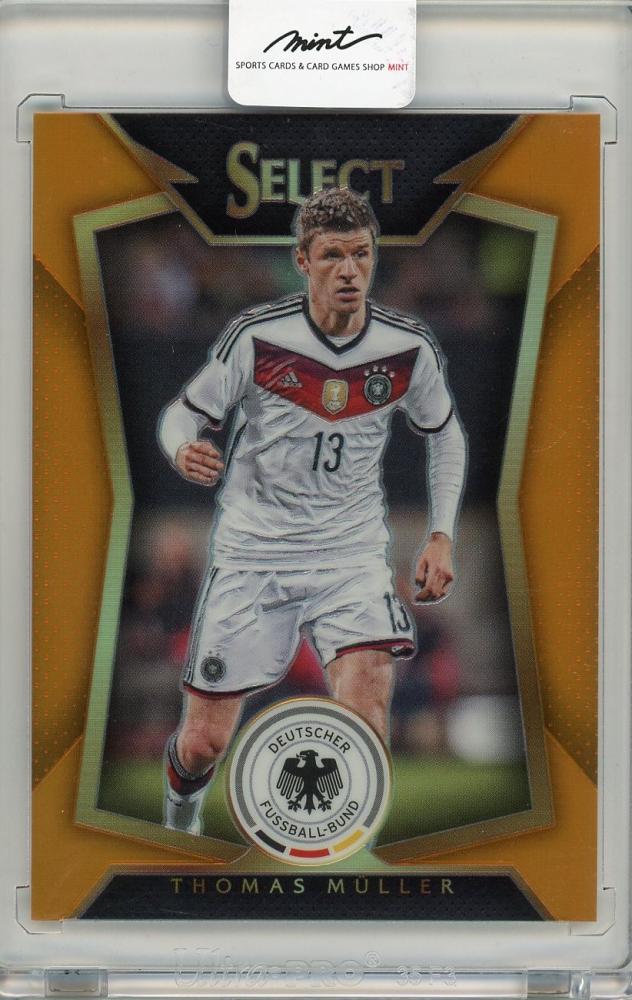 2015-16 PANINI SELECT Thomas Muller soccer trading card numbered 39034 of 149 from Germany