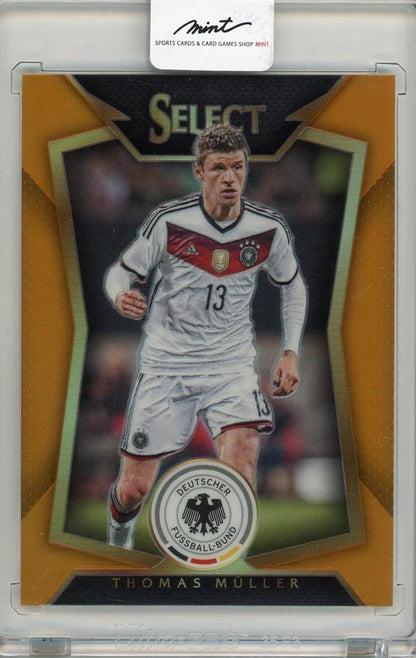 2015-16 PANINI SELECT Thomas Muller soccer trading card numbered 39034 of 149 from Germany