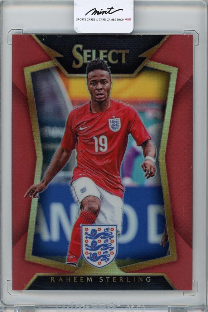2015-16 PANINI SELECT Raheem Sterling trading card numbered 32068 out of 199 from England