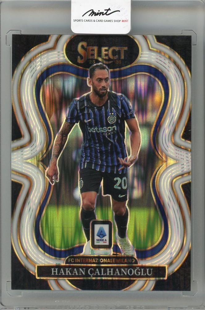 2025-26 PANINI SELECTSERIE A Hakan Calhanoglu White Flash trading card #11316/39 from FC Internazionale Milano