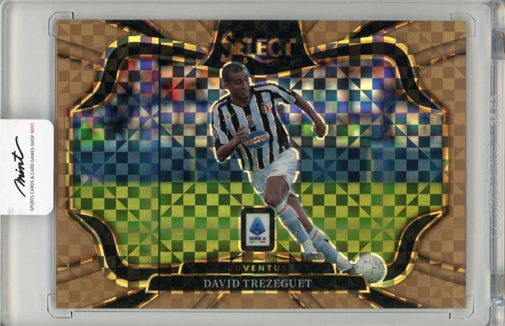 2025-26 PANINI SELECTSERIE A David Trezeguet Juventus trading card number 243 of 99