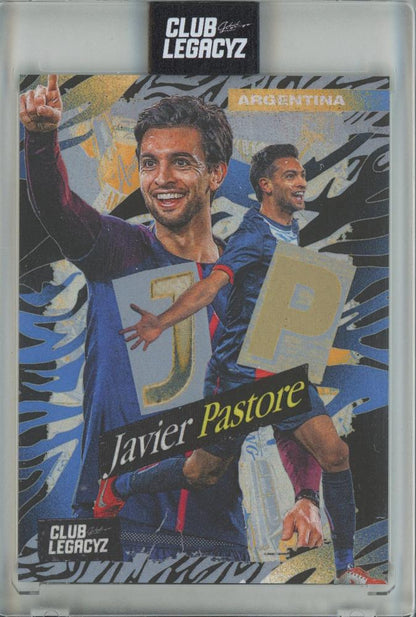 2026 CLUB LEGACYZ ICONS Javier Pastore Shifters7 200 Argentina trading card