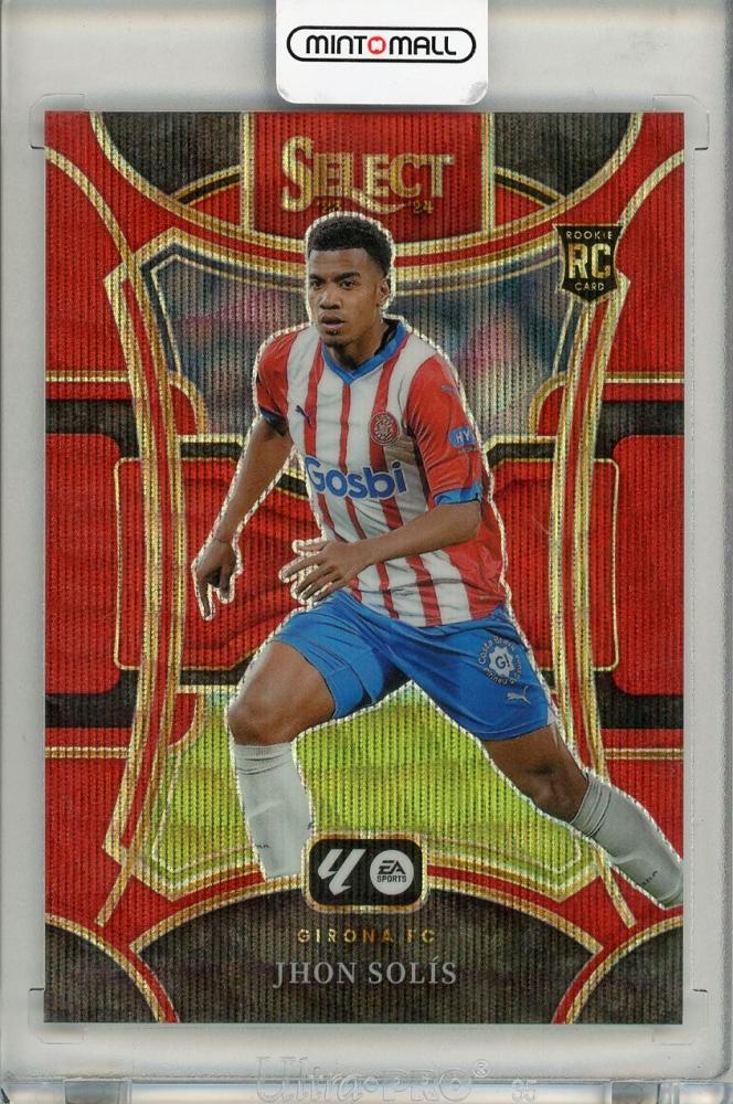 2023-24 PANINI Select LA LIGA trading card of Jhon Solis numbered 25 of 65 from Girona FC