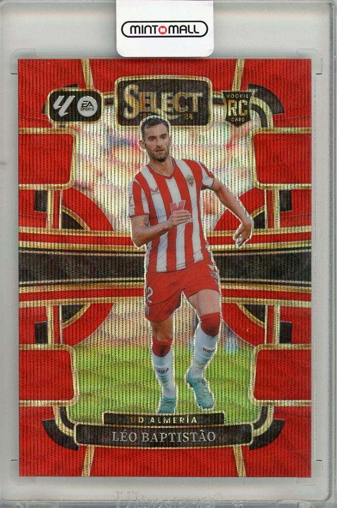 2023-24 PANINI Select LA LIGA Leo Baptistao UD Almeria trading card serial number 14 of 65