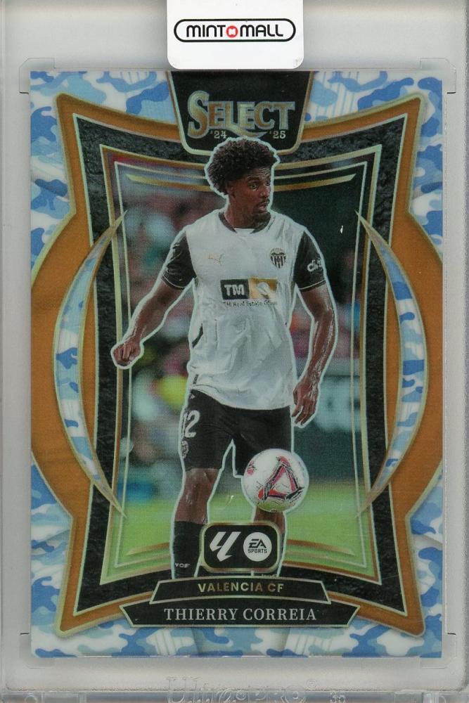 2024-25 PANINI SELECT LA LIGA trading card of Thierry Correia 27 out of 30, Valencia CF