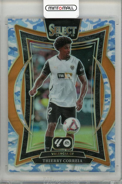 2024-25 PANINI SELECT LA LIGA trading card of Thierry Correia 27 out of 30, Valencia CF
