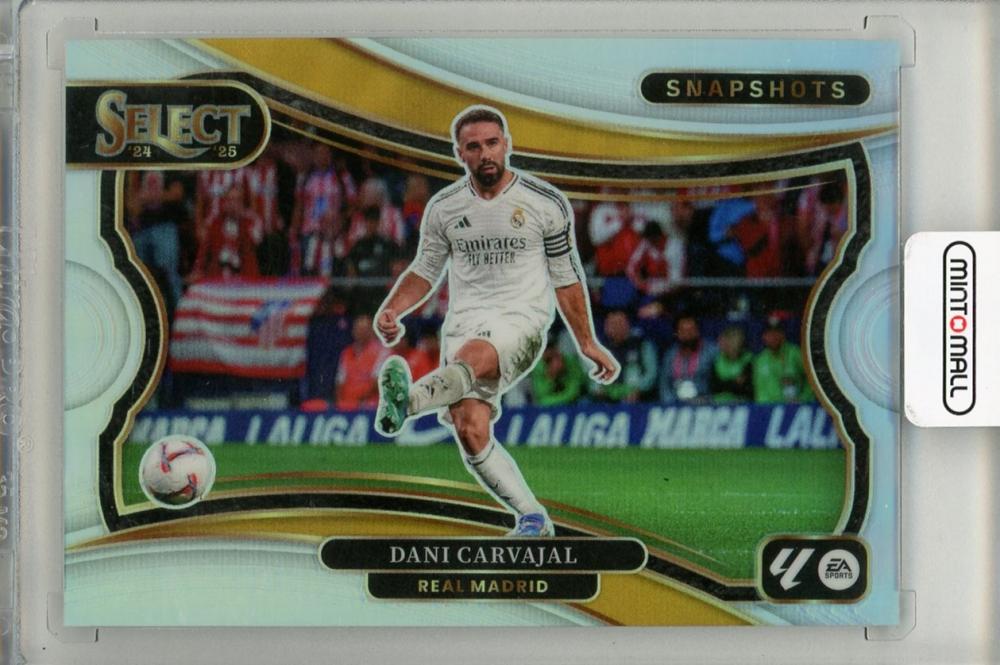 2024-25 PANINI SELECT LA LIGA trading card featuring Dani Carvajal of REAL MADRID