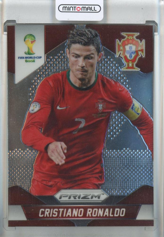2014 Panini Prizm World Cup Cristiano Ronaldo #161 Portugal collectible soccer card