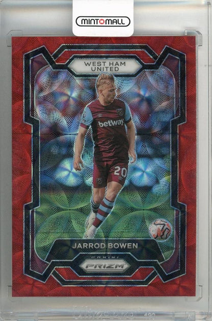 2023-24 PANINI Prizm English Premier League Jarrod Bowen Choice Red trading card #21503 30 West Ham United FC