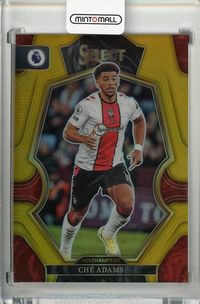 2022-23 PANINI Select Premier League Southampton Che Adams #122 MEZZANINE Gold graded 9 out of 10 card