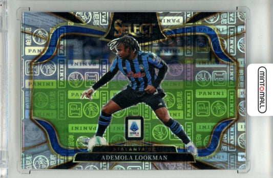 2025-26 Panini Select Serie A Ademola Lookman #201 Base serial 01/61 Panini Logo Parallel trading card