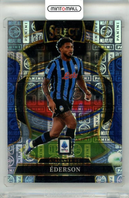 2025-26 Panini Select Serie A Ederson #13 Base Terrace Panini Logo Parallel trading card serial 01 of 61