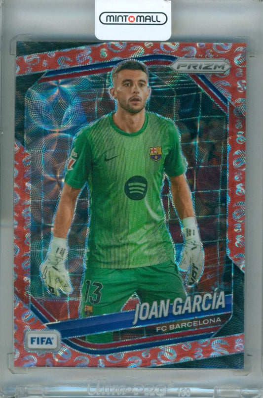 2025-26 Panini Prizm FIFA Joan Garcia #250 Base Choice Snake Year Prizm Parallel trading card 12 of 48