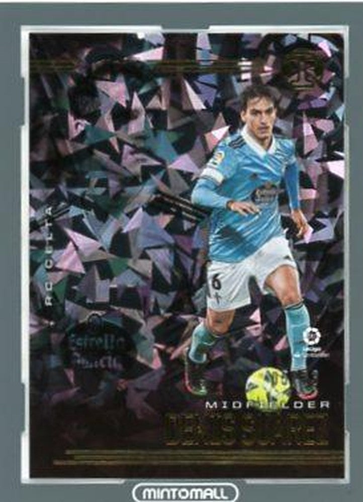 2020-21 Panini Chronicles Denis Suarez Illusions La Liga Cracked Ice trading card 44339