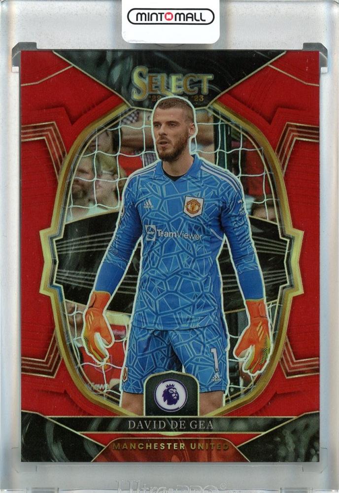 2022-23 Panini Select English Premier League David de Gea Red #66 Manchester United trading card