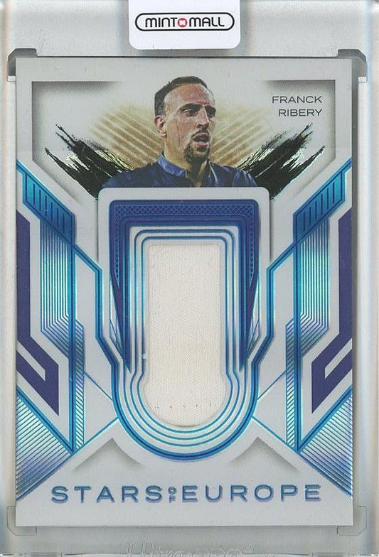 2024-25 Futera Incredible Franck Ribery Stars of Europe Memorabilia card numbered EU238/9 from France