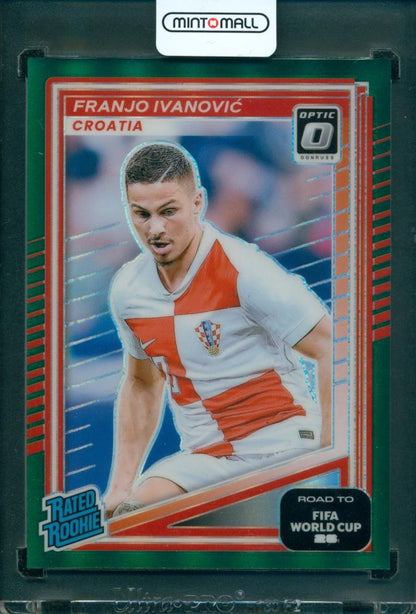 2025-26 PANINI Donruss Road To Fifa World Cup Franjo Ivanovic #204 Green 2/5 trading card from Croatia