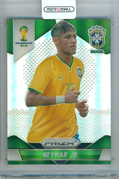 2014 Panini Prizm World Cup Neymar Jr #112 Base Prizm Parallel trading card featuring Neymar Jr.