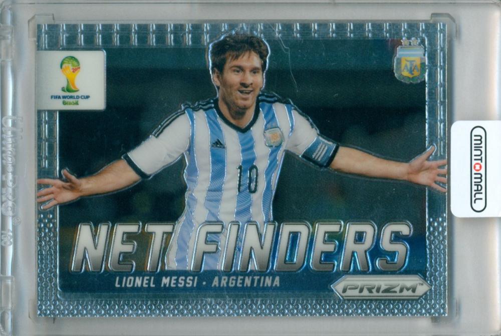 2014 Panini Prizm World Cup Lionel Messi #2 Net Finders collectible trading card