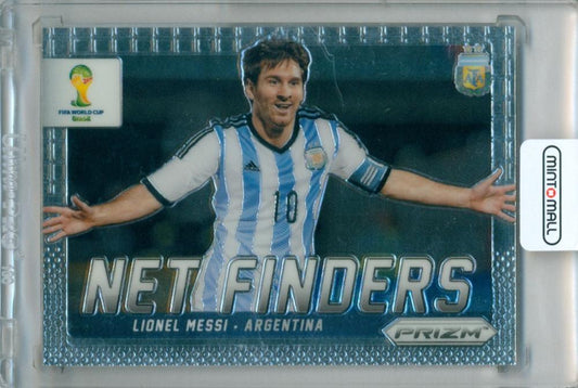 2014 Panini Prizm World Cup Lionel Messi #2 Net Finders collectible trading card