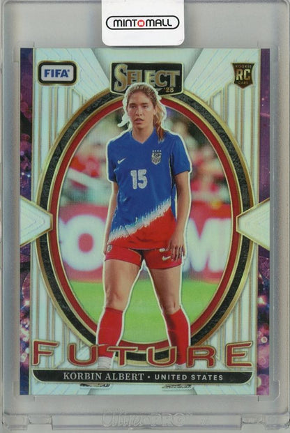 2024-25 Panini Select Prizm Korbin Albert rookie trading card from the United States series