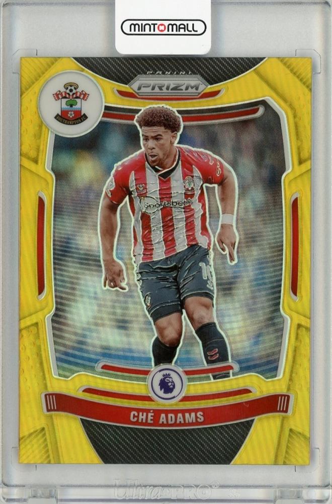 2021-22 PANINI PRIZM Premier League Prizms Gold #119 Che Adams trading card graded 10 out of 10