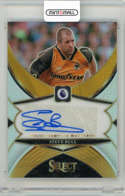 2024-25 Panini Select Premier League Steve Bull Select Signatures SS-SB card Wolverhampton Wanderers