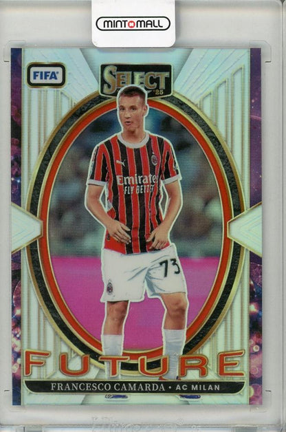 2024-25 PANINI SELECT FIFA Francesco Camarda Future Silver #25 AC Milan trading card
