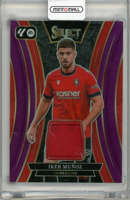 2024-25 PANINI SELECT Iker Munoz patch card #SM-IM21/49 from Osasuna in excellent used condition